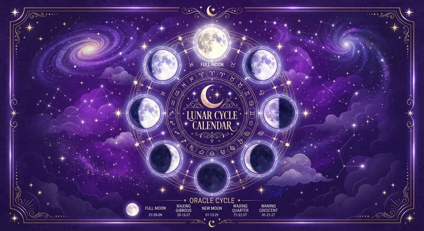 Détail astrologique : Signe lunaire : comment le calculer et ce qu’il révèle — symboles du zodiaque et cosmos