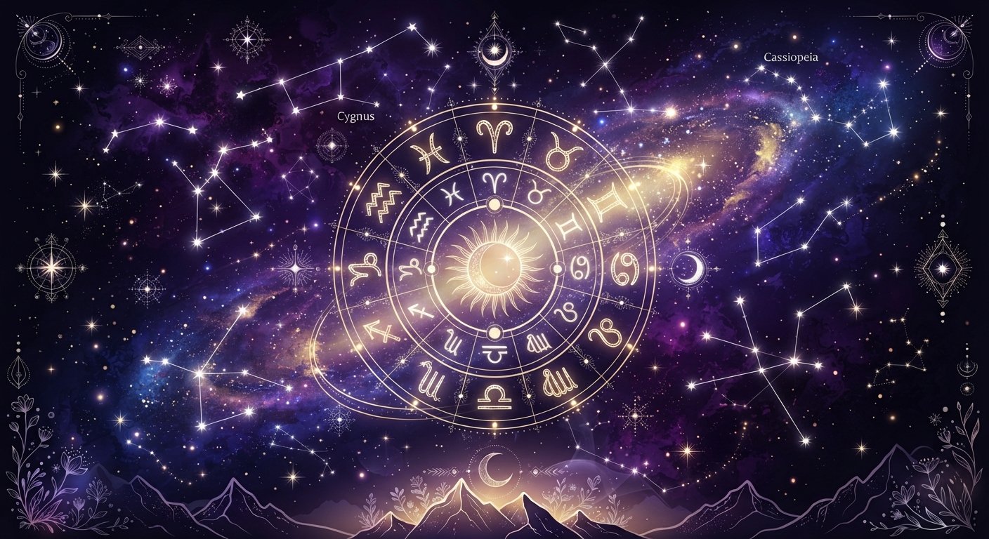 Cosmologie : Les 12 signes du zodiaque : dates, caractéristiques et éléments — constellation et énergies stellaires