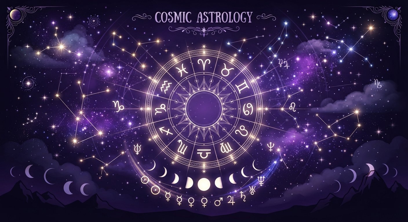 Cosmologie : Qu’est-ce que le thème astral ? Guide complet pour débutants — constellation et énergies stellaires