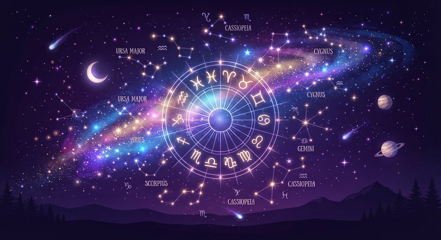 Cosmologie : Comment lire son thème astral soi-même : guide pas à pas — constellation et énergies stellaires