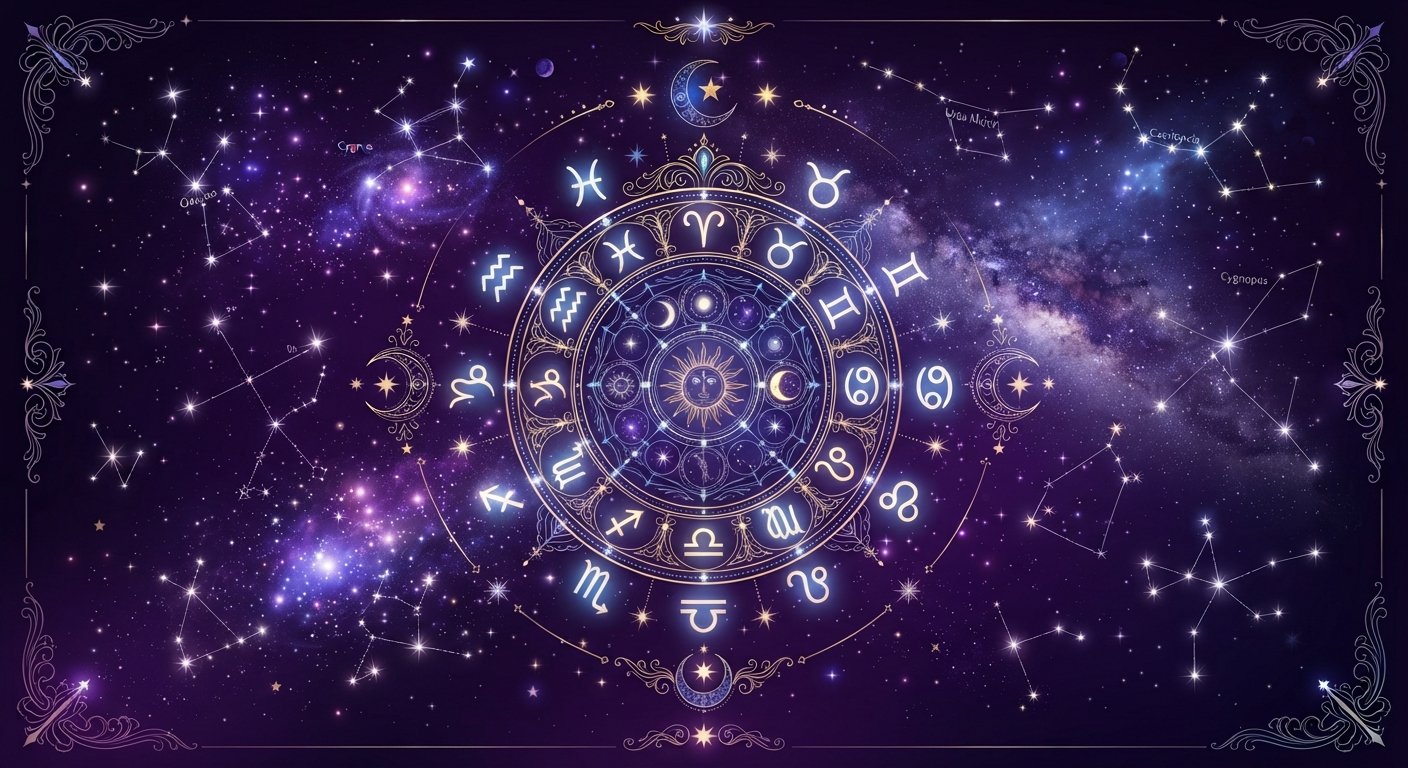 Cosmologie : Thème natal : comment le lire quand on est débutant (guide pas à pas) — constellation et énergies stellaires